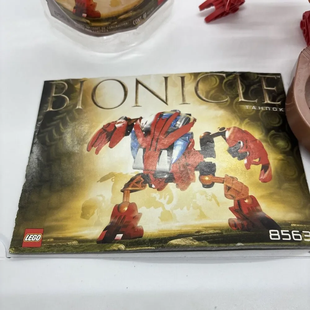 LEGO Bionicle: Tahnok (8563) Complete w/ Canister - & Instruction Manual